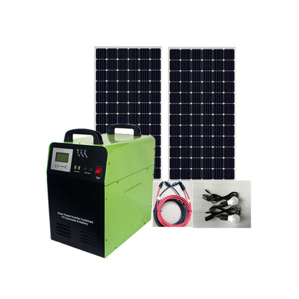 500w bærbart solcellesystem