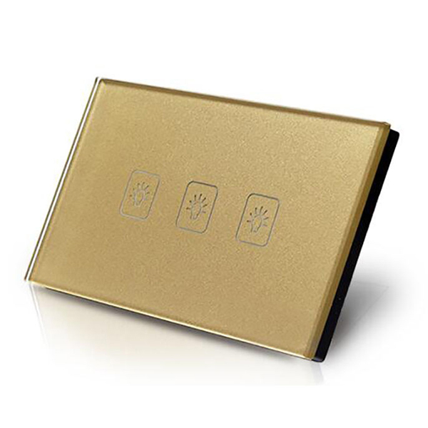 Glasspanel Touch Wall Light Switch