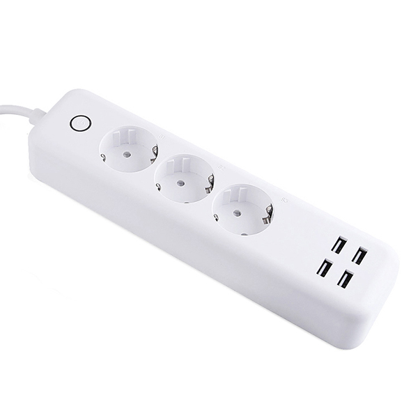 Multiple UK plugg elektrisk forlengelsesuttak