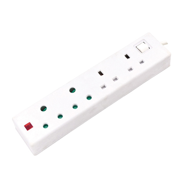 UK Power Strip elektrisk forlengelsesuttak