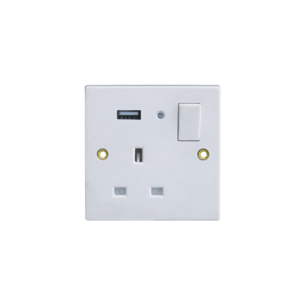 Universelle USB-veggbrytere